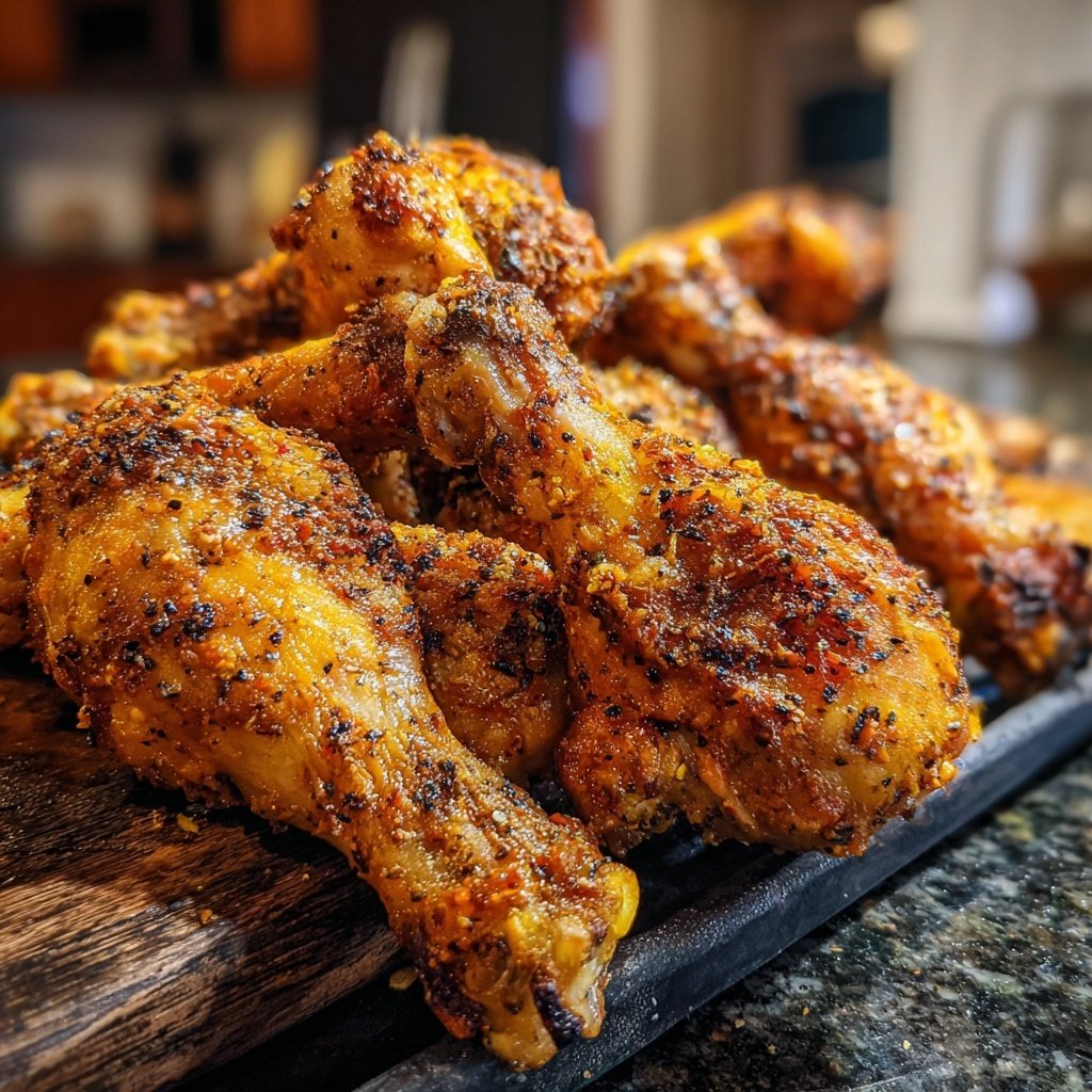 Crispy Oven Baked Drumstick Chicken