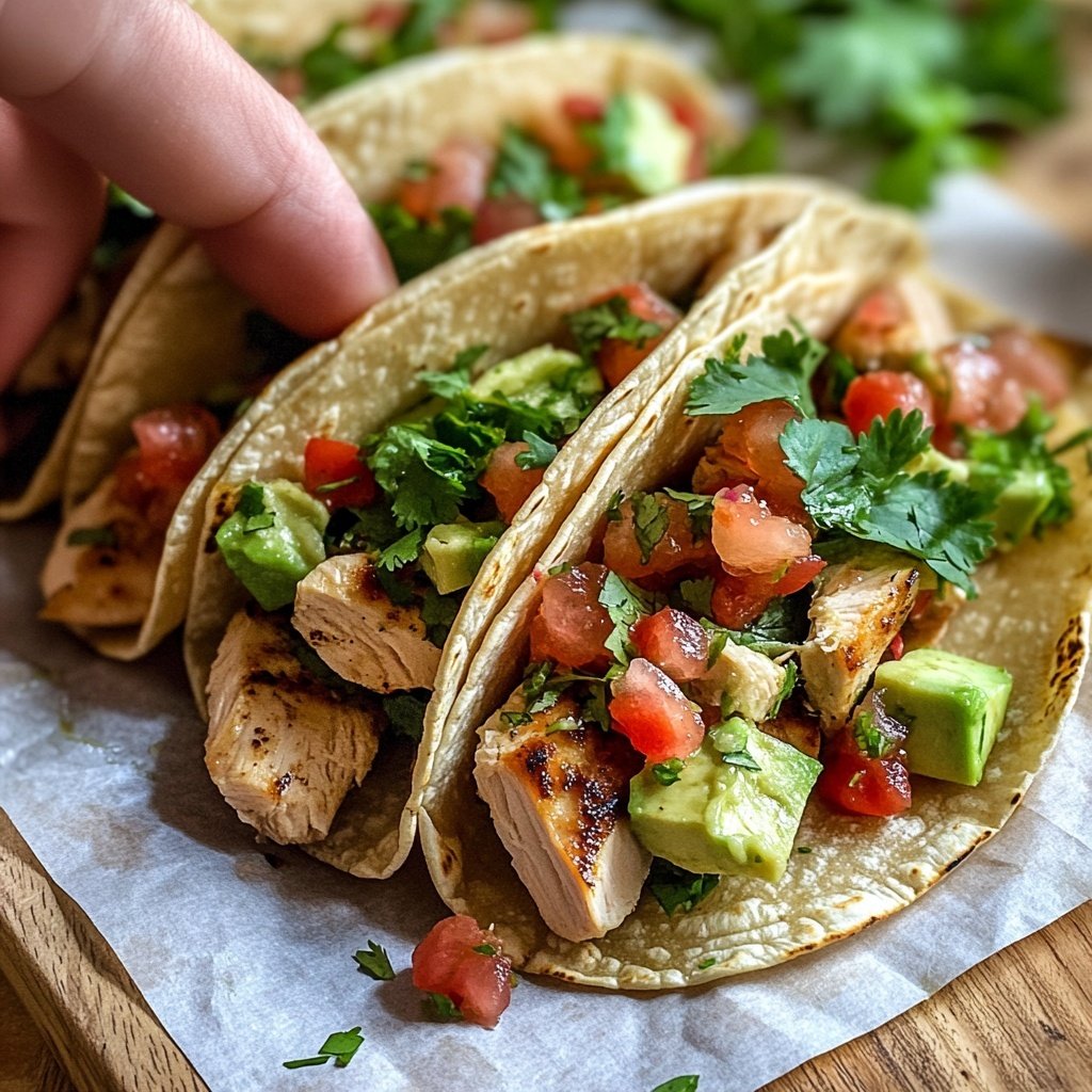 Chicken Breast Tacos