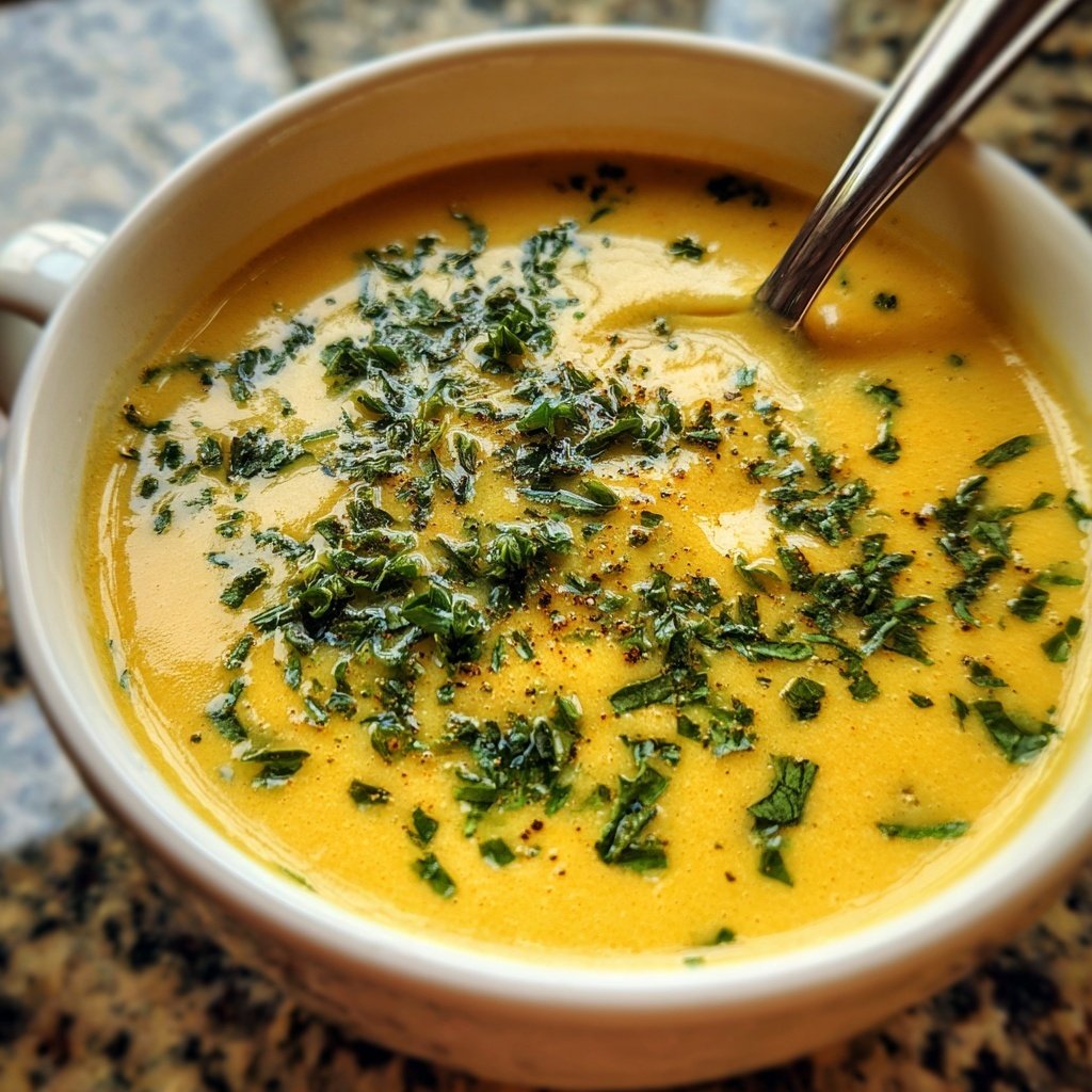 Creamy Lemon Chickpea Soup