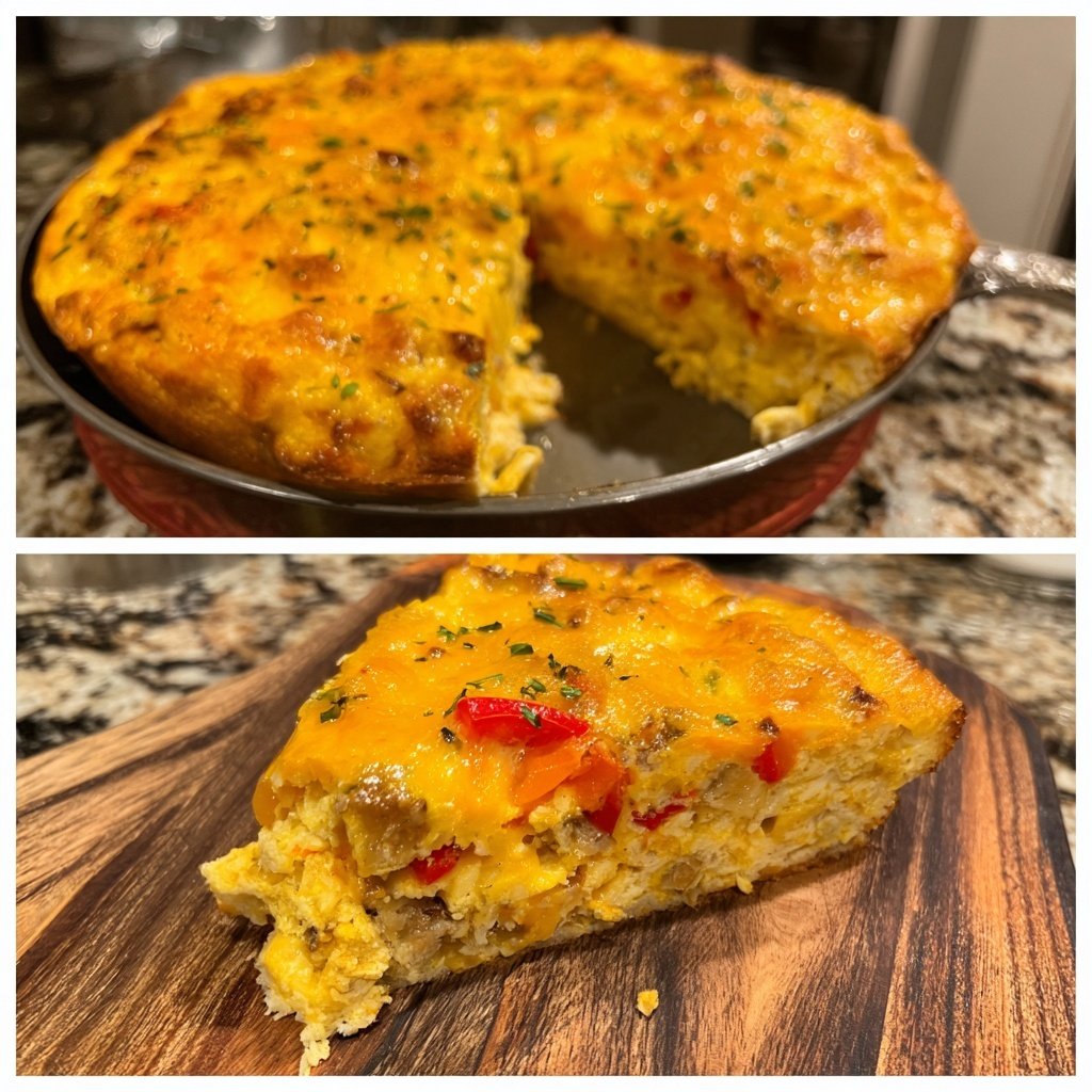Breakfast Casserole With Eggs And Cheese
