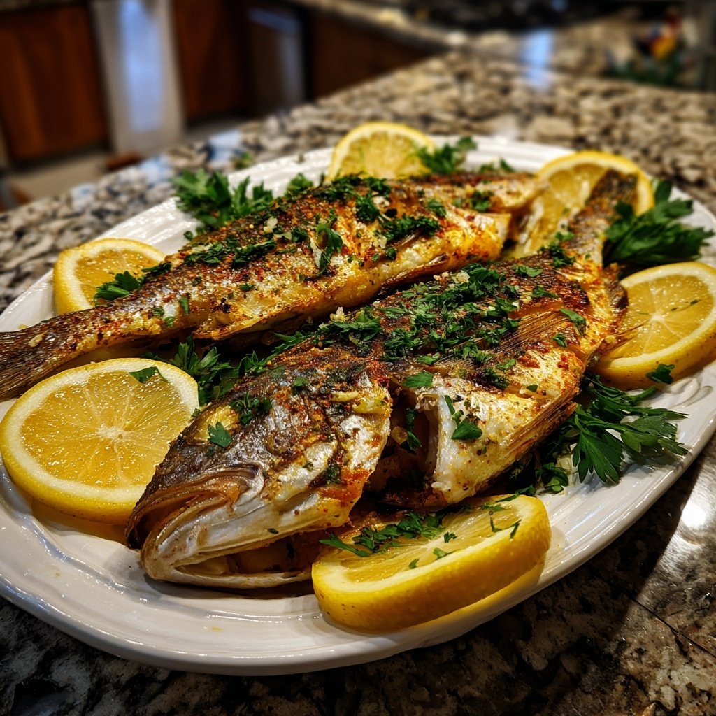 Healthy & Light Lemon Grilled Fish Plate