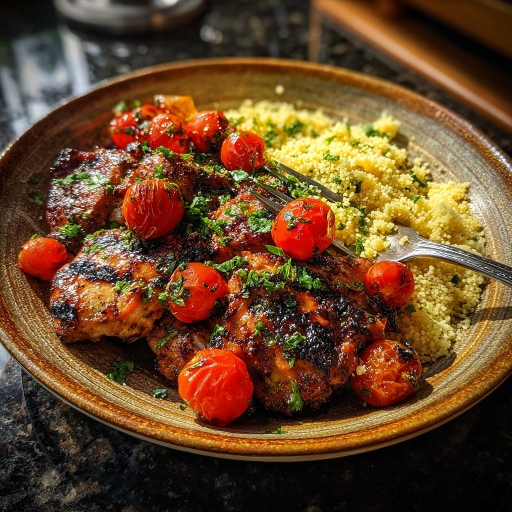 Mediterranean Grilled Chicken Plate